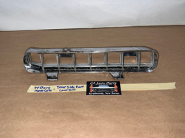 OEM 74 Chevy Monte Carlo LEFT DRIVER SIDE FRONT LOWER GRILL - $59.39