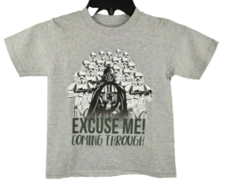 Star Wars Kids 3T Excuse Me, Coming Through Gray Mad Engine T-Shirt New - $11.98