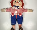 Raggedy Andy Doll Knickerbocker Tag Original Outfit 19” Vtg - $34.64