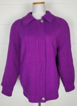 Moriarty Gap of Dunloe Killarney Womens Purple Pink Irish Wool Tweed Jacket M - £51.25 GBP