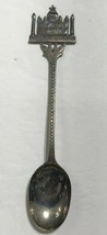 Tajmahal Indian Castle Collector Souvenir Sterling Silver .925 Spoon - $148.49