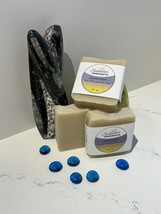 LAVENDER - Moisturizing Handmade - Homemade Lard Clay Bar Soap, wt. 4oz - £4.74 GBP