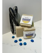 LAVENDER - Moisturizing Handmade - Homemade Lard Clay Bar Soap, wt. 4oz - £4.66 GBP