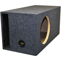 Qpower Single 12&quot; Side Ported SPL Xtra Large Heavy Duty Empty Woofer Box - £46.81 GBP