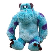 Disney Pixar Monsters Inc Sully Plush 14&quot; Sullivan Blue Stuffed Plush Mo... - £13.15 GBP