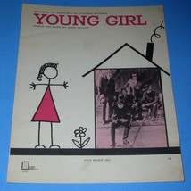 Gary Pucket Union Gap Sheet Music Young Girl Vintage 1968 Viva Music Inc. * - £27.52 GBP