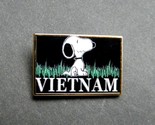 Vietnam Veteran Snoopy Peanuts Lapel Pin Badge 1 inch - £4.58 GBP
