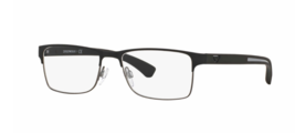 Armani EA1041 Eyeglass Frames 3094-55  Black Rubber  - $99.95