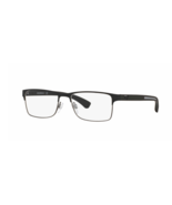 Armani EA1041 Eyeglass Frames 3094-55  Black Rubber  - $135.54 CAD