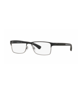 Armani EA1041 Eyeglass Frames 3094-55  Black Rubber  - £78.43 GBP