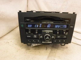 07 08 09 10 11 Honda CR-V Radio 6 Disc Cd &amp; Theft Code 39100-SWA-A011 RAG10 - $135.00
