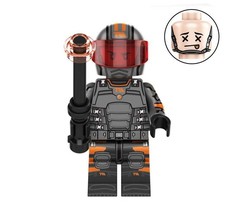 Building Tva Agent Deadpool 3 Marvel Movie Minifigure Custom - $7.88