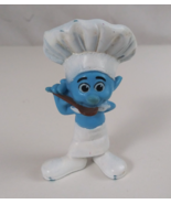 2011 Peyo The Smurfs Movie #15 Chef Smurf McDonald&#39;s Toy - $3.87
