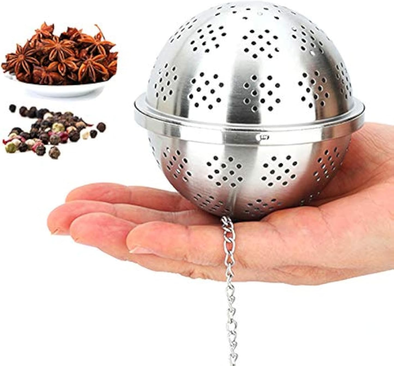 Spice Ball Extra Large for Cooking, Seasoning Ball, Spice Infuser, Tea Ball Filt Item image 8