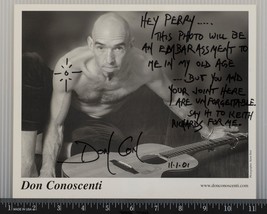 Don Conoscenti Autografo Firmato 8x10 B&amp;w Promozionale Promo Foto Tob - £51.81 GBP