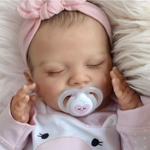 Newborn Baby Doll Olivia Realistic Soft Body Life Handmade 20” For Gift Box Set - $123.74