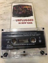 Nirvana Unplugged Cassette 1994 DGCC-24727 Geffen Kurt Cobain Grohl - £139.83 GBP