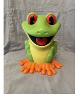Rainforest Cafe CHACHA Tree Frog 3D Sitting Souvenir Travel Drink Sipper... - €19,49 EUR