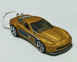 Hot Wheels &#39;11 Chevrolet Corvette Matte Gold Grand Sport PR5 Diecast Key... - $10.77