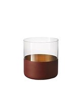 LaModaHome Whisky Glass - Red Premium Quality Bar Glasses for Drinking Bourbon,  - £22.55 GBP