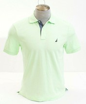 Nautica Green Short Sleeve Polo Shirt Men&#39;s NWT - £47.95 GBP