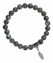 Black Moonstone Bracelet - Stability (LXBMN8SRBLK) - £103.90 GBP