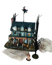 The Munsters Hawthorne Village Halloween Lily Inn Hotel Transylvania Motel Hotel - £198.48 GBP