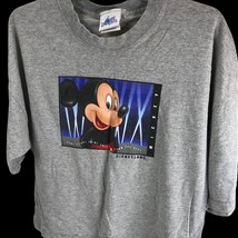 Vtg Tee Disneyland Resort Mickey Mouse T Shirt Some Stars Shine Bright cropped - £11.64 GBP
