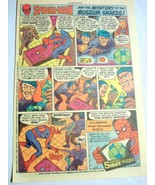 1982 Magic Snake Puzzle Color Ad With Spider-Man - €6,93 EUR