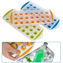 Round Pop Out 21 Cube Mini Ice Tray - Choice of 3 Colors! - £5.45 GBP