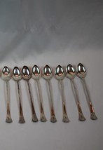 8 Dessert Spoons R.O. CO A1 Silverplated Monogrammed &quot;W&quot; International Silver Co - £18.97 GBP