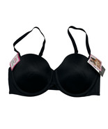 Maidenform Bra Womens 38C Black Underwire Self-Expressions Stay Put Stra... - $25.34 CAD