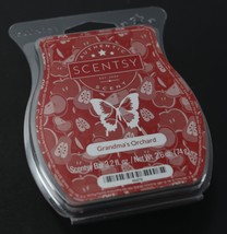 New - Authentic Scentsy Scent 3.2fl Oz Wax Bar Grandmas Orchard Aroma - £3.64 GBP