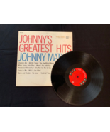 Johnny Mathis Johnny&#39;s Greatest Hits Columbia Records 33 RPM Vinyl Recor... - £9.98 GBP