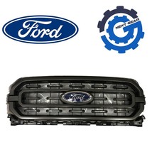 New OEM Grille Grill Ford F150 2021-2023 XLT Sport Dark Tarnish Gray W/ Emblem - £224.18 GBP