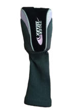 Tiger Shark 6 Black &amp; Purple Golf Club Headcover Lightly Used Head Cover Only - $10.99