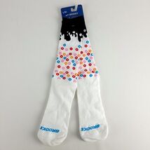 Brooks Tempo Knit In Crew Socks Unisex Bowl O Brooks White/Cereal Sz L/X... - $12.52