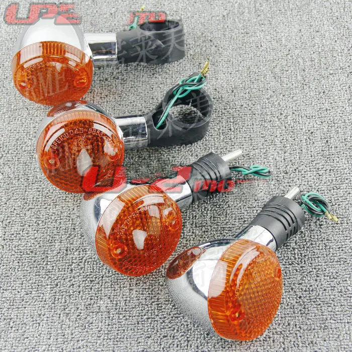 Motorcycle Front &amp; Rear Turn Signals Light   Boulevard C50 Volusia 800 C90 M109R - $207.62