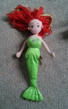 Adventure Planet Stuffed Mermaid Orange Hair Green Body 18 InchToy - £6.38 GBP