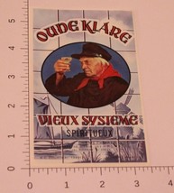 Vintage Oude Klare Dieux Sysicmc Spirit label - £4.65 GBP