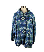 Vtg Venezia Womens 22 Pullover Top Blue &quot;Worn To Perfection&quot; Geometric S... - $28.76 CAD