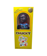 Chucky Charred burnt 14&quot; doll toy figure Child´s Play lights sound box - $1,479.42 MXN