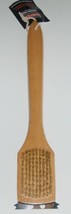 MHP WB3B Premium Grill Brushes Wood Handle Brass Bristles Scraper image 1