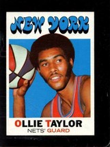 1971-72 Topps #182 Ollie Taylor Ex Ny Nets *X85822 - £2.52 GBP