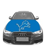 Detroit Lions Car  Auto Hood Cover Sports Flags NFL Flags 60” X 48”  Fan... - $39.59