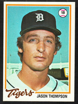 Detroit Tigers Jason Thompson 1978 Topps Baseball Card 660 nr mt - £0.66 GBP
