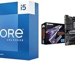 Intel Core i5-13600KF Desktop Processor + GIGABYTE Z790 Motherboard - $861.99