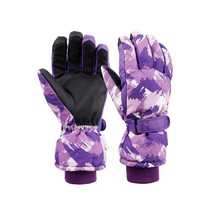 Galexia Zero Womens Waterproof Touchscreen Ski Winter Snow Gloves Purple... - £9.93 GBP