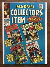 MARVEL COLLECTORS ITEM CLASSICS #6 VF+ 8.5 Bright Blue Cover ! Straight ... - £27.45 GBP