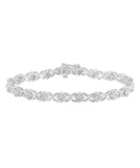 1/2ct tw Diamond Tennis Bracelet in Sterling Silver - €85,60 EUR
